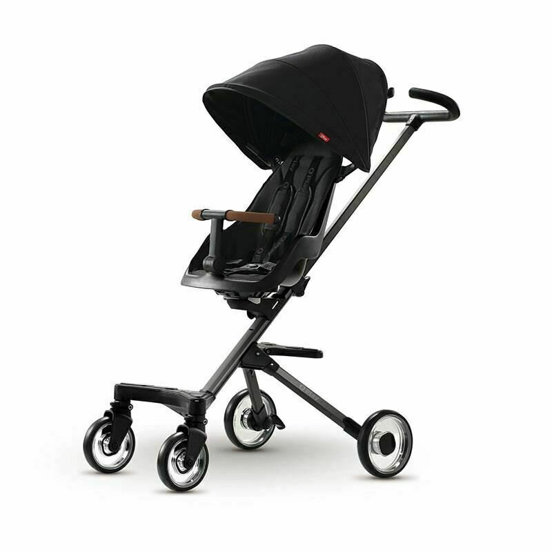 Qplay - carucior sport ultracompact easy , cu sezut reversibil, negru