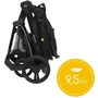 Carucior transformabil 2 in 1 Skiddou Nasjo Normandic Dream, Gri - 2