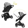 Carucior transformabil 2 in 1 Skiddou Nasjo Normandic Dream, Gri - 5