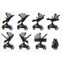 Carucior transformabil 2 in 1 Skiddou Nasjo Normandic Dream, Gri - 8