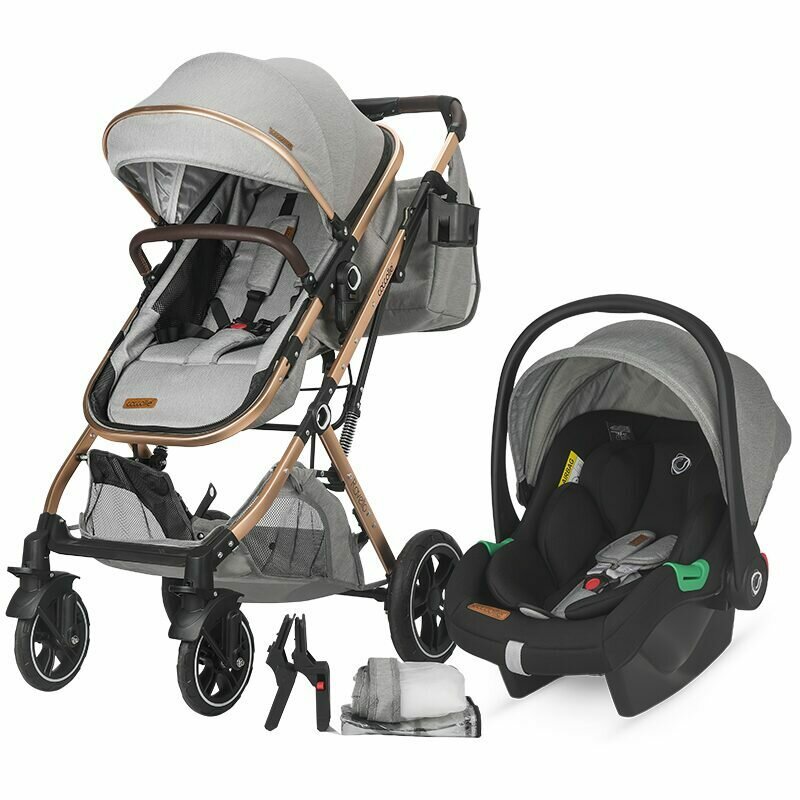 Carucior ultracompact 3in1 Coccolle Ravello Moonlit grey