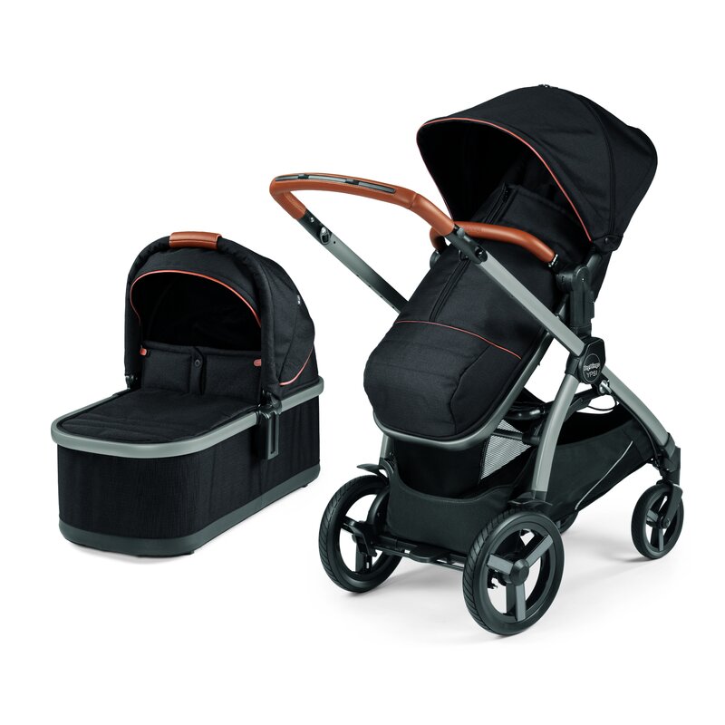 Peg perego - carucior ypsi combo, ebony