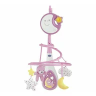 Carusel muzical, Chicco, Next2Dreams, 3 in 1, Mobil, Cu lumini, 0 luni+, Roz