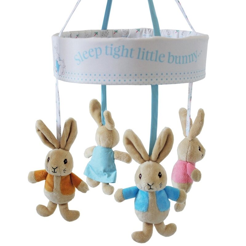 Rainbow designs - Carusel muzical pentru patut, Peter Rabbit