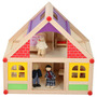 Casa de papusi din lemn Marionette 11 piese - 1