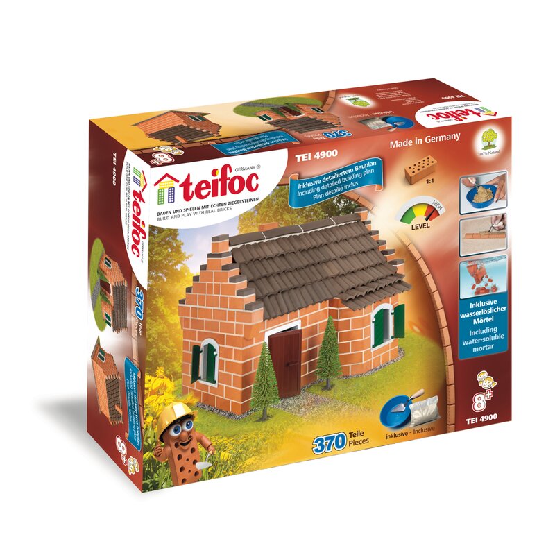Teifoc - set de constructie caramizi reutilizabile casa istorica
