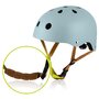 Casca pentru copii, Lionelo, Reglabila 50-56 cm, Din ABS si EPS, Conform cu standardul EN1078, Albastru - 3