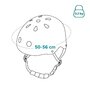 Casca pentru copii, Lionelo, Reglabila 50-56 cm, Din ABS si EPS, Conform cu standardul EN1078, Albastru - 27