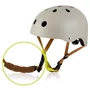 Casca pentru copii, Lionelo, Reglabila 50-56 cm, Din ABS si EPS, Conform cu standardul EN1078, Bej - 5