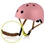 Casca pentru copii, Lionelo, Reglabila 50-56 cm, Din ABS si EPS, Conform cu standardul EN1078, Roz - 3
