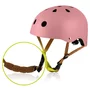 Casca pentru copii, Lionelo, Reglabila 50-56 cm, Din ABS si EPS, Conform cu standardul EN1078, Roz - 3