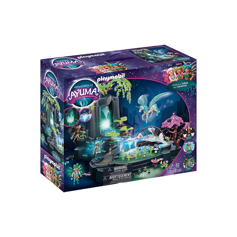 Playmobil - set de constructie cascada energiei magice , ayuma