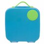 B.box - Caserolă compartimentată Lunchbox, albastru cu verde - 2