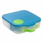 B.box - Caserolă compartimentată Lunchbox, albastru cu verde - 3