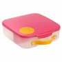 B.box - Caserolă compartimentată Lunchbox, , roz cu portocaliu - 3