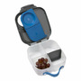 Caserolă compartimentată Mini Lunchbox, b.box, gri cu albastru - 2