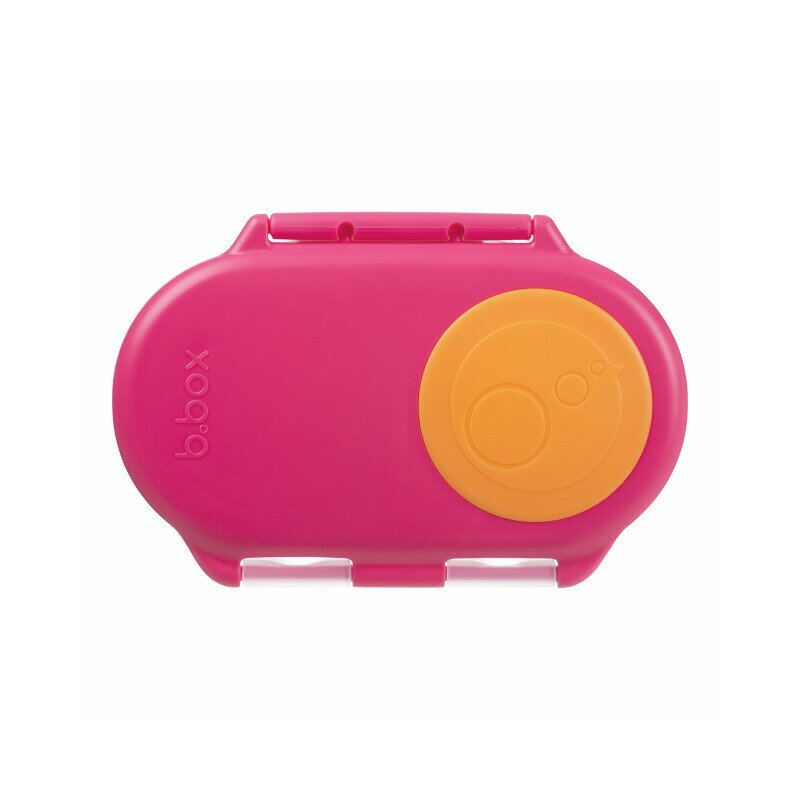 Caserolă compartimentată Snackbox, B.Box, roz cu portocaliu