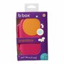 Caserolă compartimentată Snackbox, B.Box, roz cu portocaliu - 7