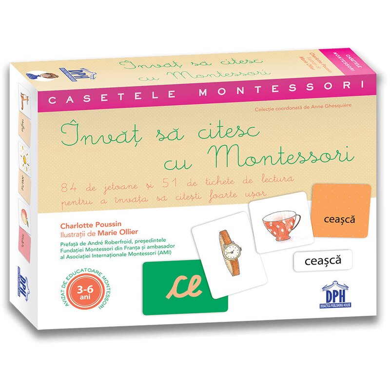 Dph - casetele montessori - invat sa citesc cu montessori