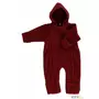 Cassis 74/80 - Overall babywearing din lana merinos organica - wool fleece - Iobio - 1