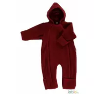 Cassis 74/80 - Overall babywearing din lana merinos organica - wool fleece - Iobio
