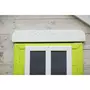 Casuta copii, de gradina Lime Lodge cu platforma, tobogan si leagan dublu (M28L), Wendi Toys - 4