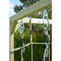 Casuta de gradina Lime Lodge cu tobogan, leagan, modul sport, Wendi Toys - 4