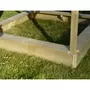Casuta copii, de gradina Summer Adventure House cu platforma cu loc pentru nisip, tobogan si leagan dublu (M29R), Wendi Toys - 3