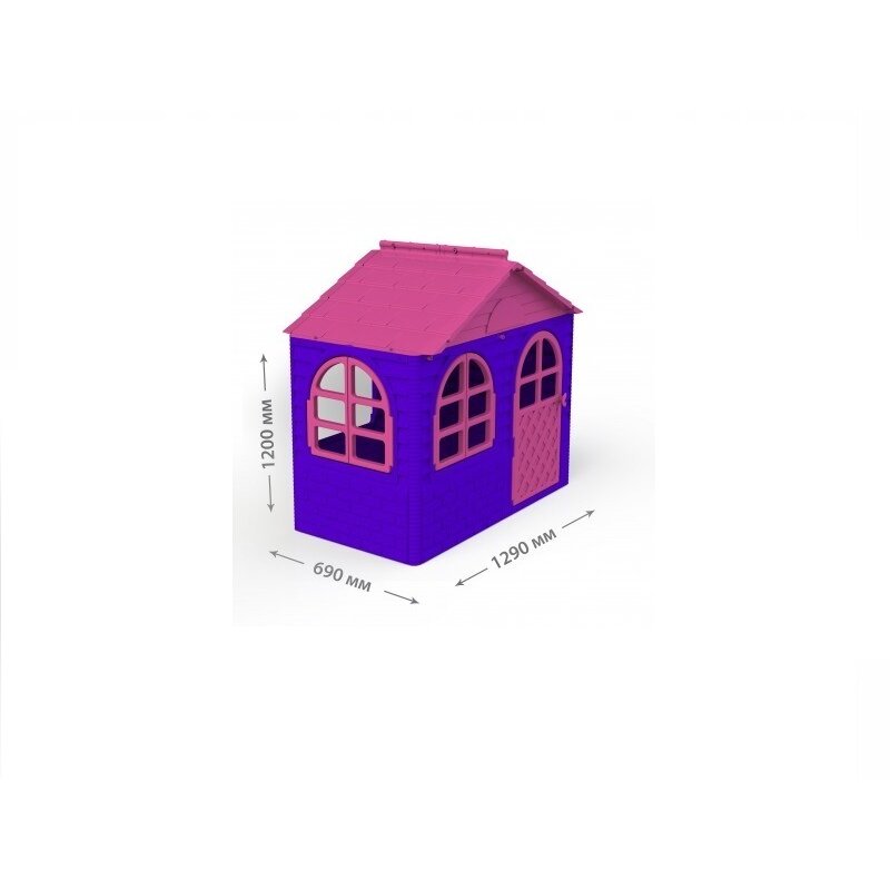 Mykids - casuta de joaca 02550/10 pink/violet - small