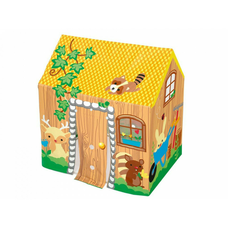 Casuta copii, de joaca pentru copii, Bestway Yellow Cottage, din PVC, 114 x 102 x 76 cm