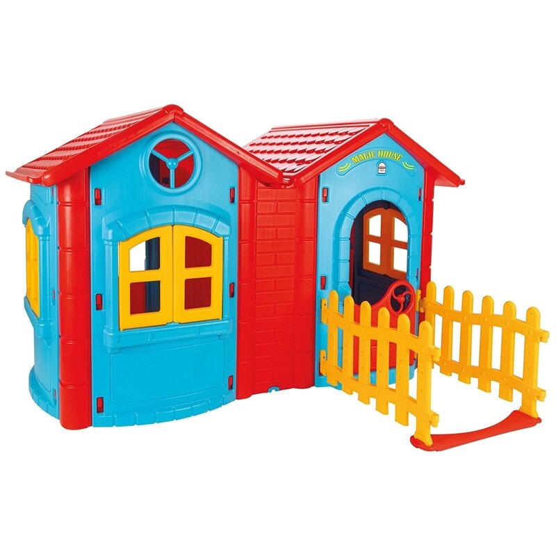 Pilsan - casuta pentru copii double magic house, albastru