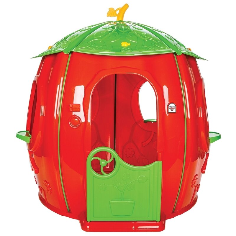Pilsan - casuta pentru copii strawberry house, rosu