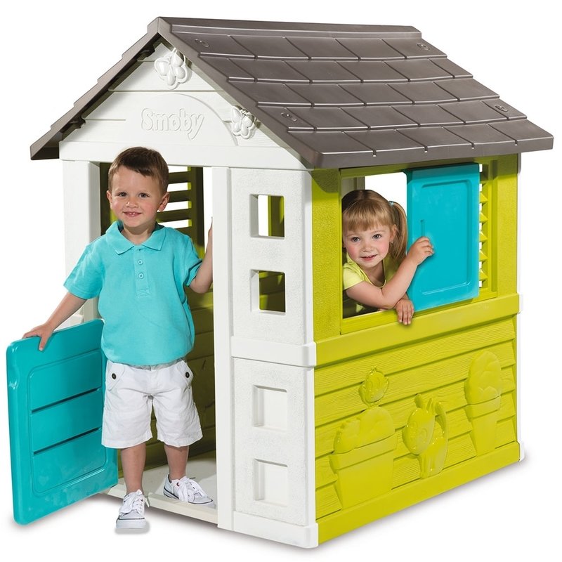 Smoby - Casuta pentru copii Pretty Playhouse