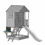 Casuta Summer Adventure House cu loc de nisip, tobogan, leagan, bucatarie (M9R_K), Wendi Toys - 1