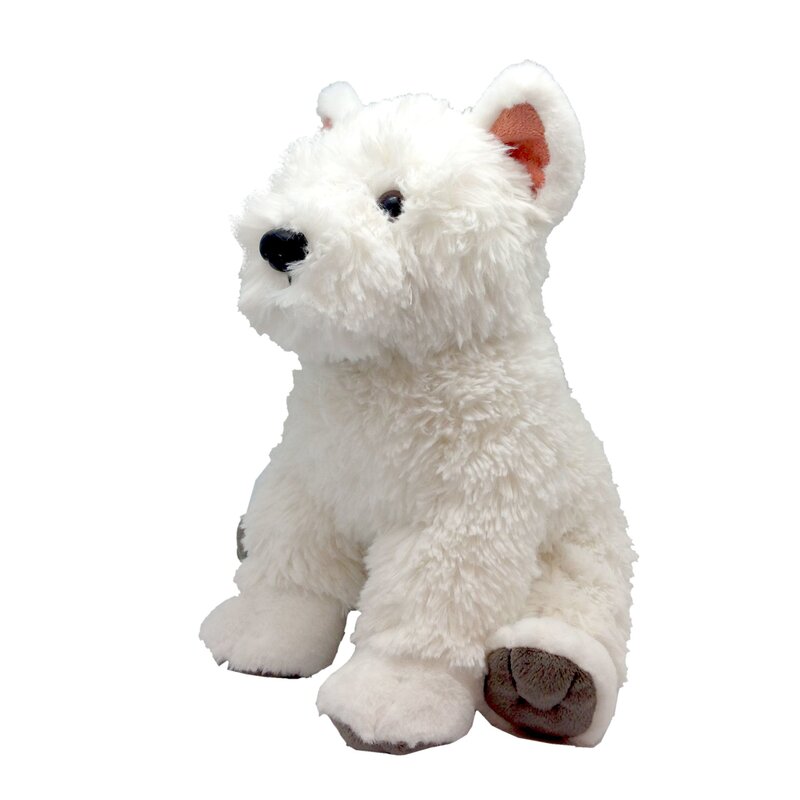 Wild republic - jucarie din plus catel westie - west highland white terrier , 30 cm