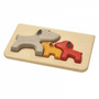 Catelusi - Puzzle din lemn - 1