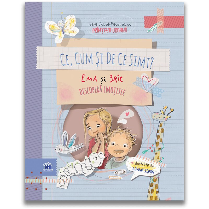 Dph - carte educativa ce cum si de ce simt? , ema si eric descopera emotiile