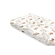 Cearceaf cu elastic, MimiNu, Pentru pat 160x80 cm, Din bumbac certificat Oeko Tex Standard 100, Fairy