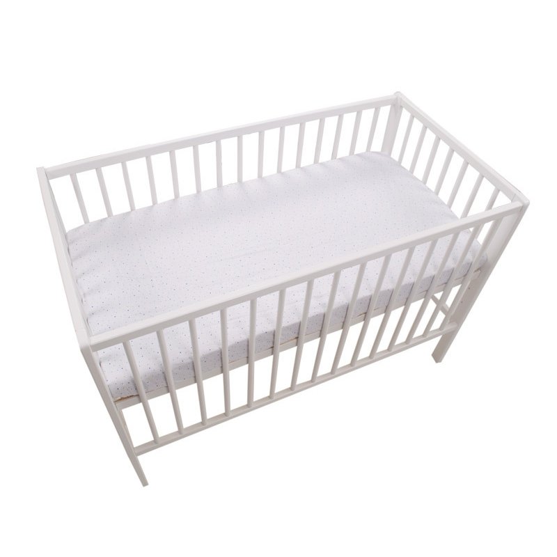 Mykids - cearceaf cu elastic little stars 120x60, albastru