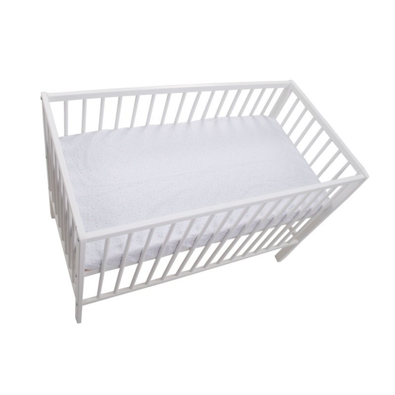 Mykids - cearceaf cu elastic little stars 120x60, verde