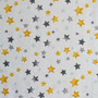 Cearceaf din muselina, 2buc./set, 120x160cm, star yellow Kreis - 1