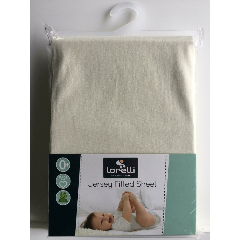 Lorelli - cearceaf jersey 60/120 cm beige