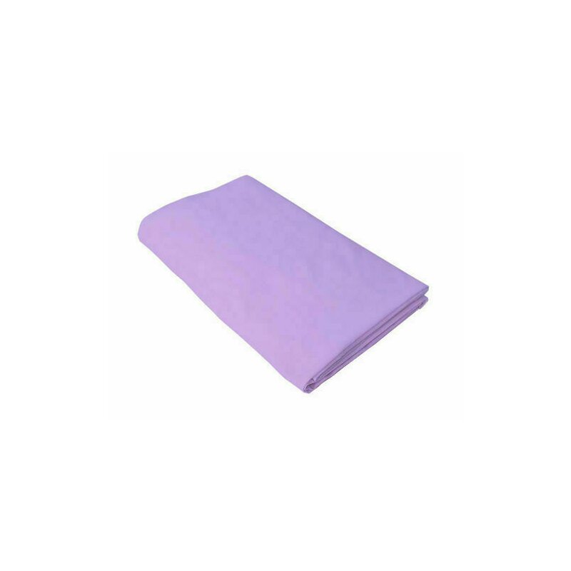 Kidsdecor - cearceaf cu elastic din bumbac, 120x70 cm, violet