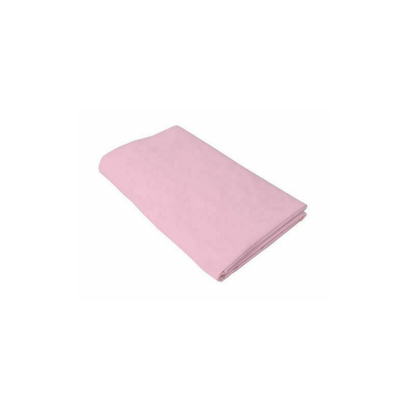 Kidsdecor - cearceaf cu elastic pentru pat tineret din bumbac, 190x80 cm, roz