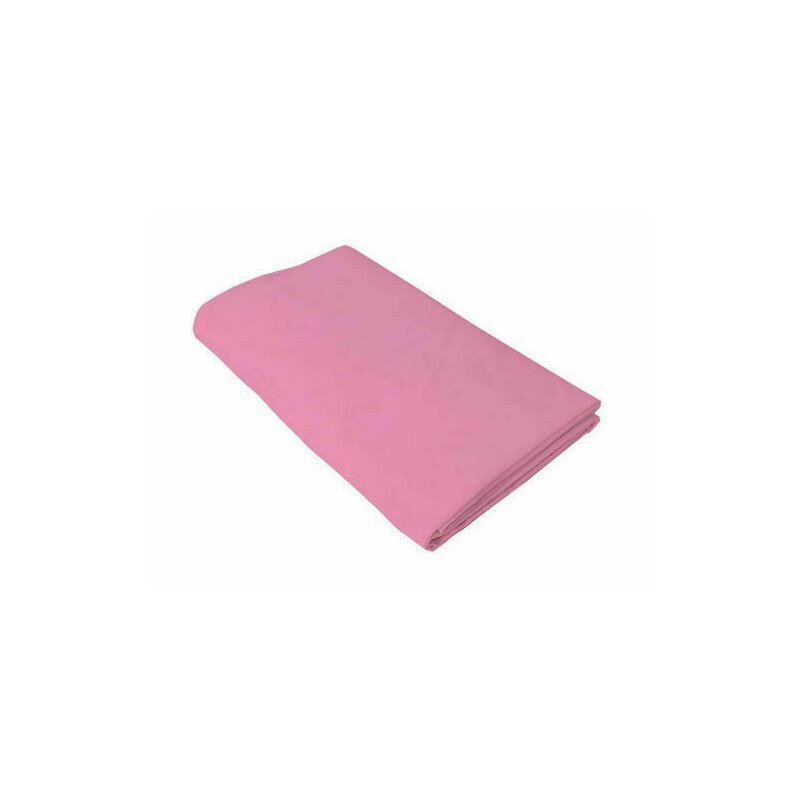 Kidsdecor - cearceaf cu elastic din bumbac, 160x80 cm, roz