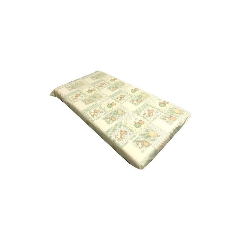 Deseda - cearsaf cu elastic pe colt cu imprimeu ursuleti pe crem-120*60 cm