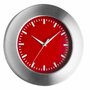 Tfa - Ceas de perete analog, cu cadru din aluminiu, fundal rosu, TFA 98.1048.05 - 1
