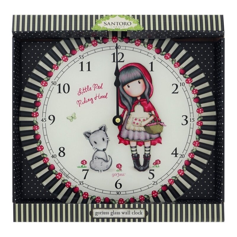 Ceas de perete Gorjuss – Little Red Riding Hood Camera Bebelusului >> Mobila si Decoratiuni