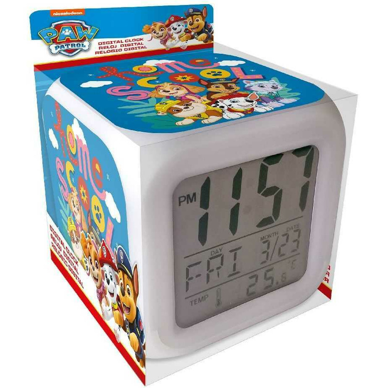 Ceas desteptator digital copii, Paw Patrol SunCity EWA19831PW