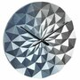 Tfa - Ceas geometric de precizie, analog, de perete, creat de designer, model DIAMOND, albastru metalic, TFA 60.3063.06 - 1